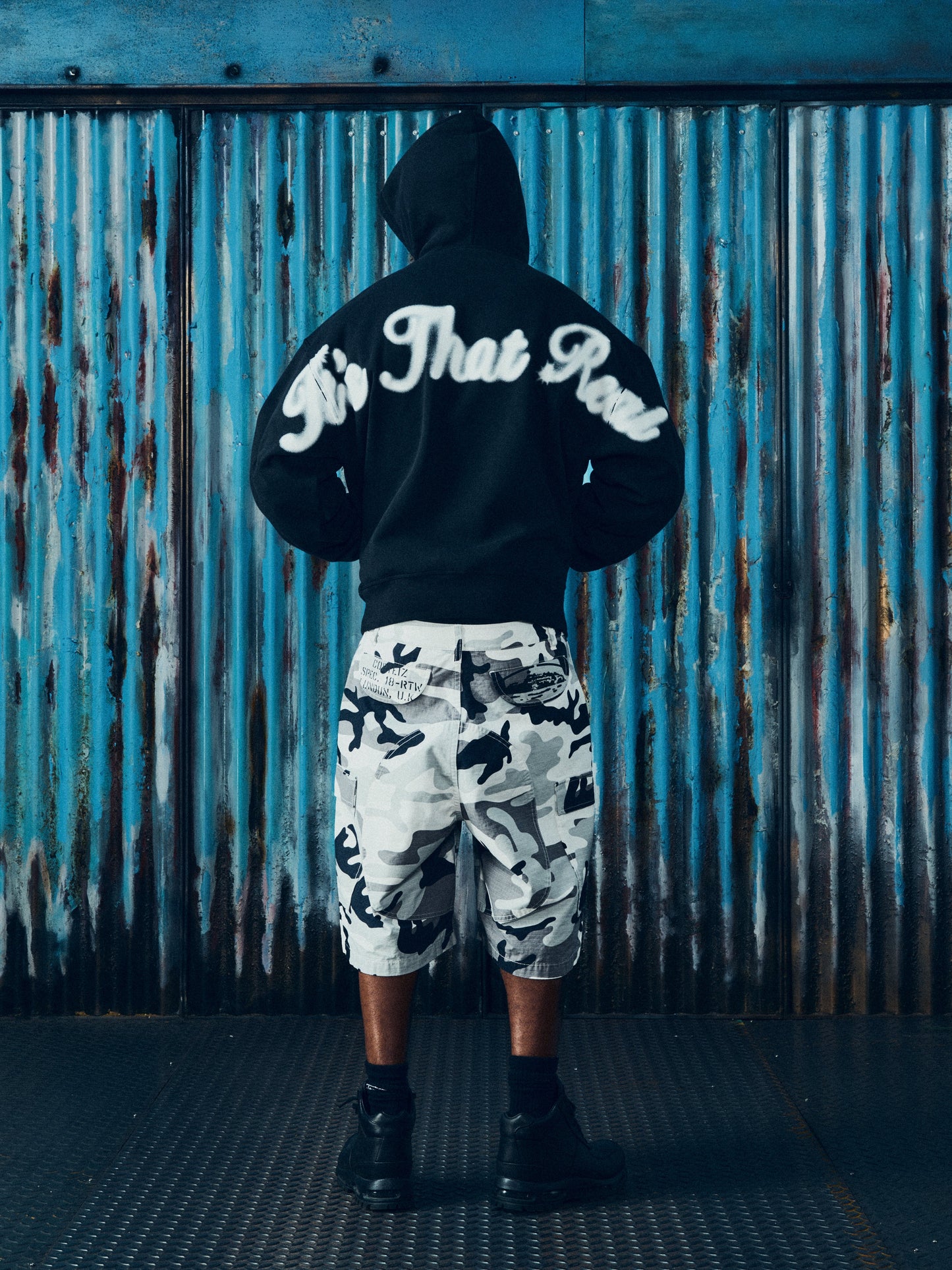 GUERILLAZ CARGO SHORT [ARCTIC CAMO]