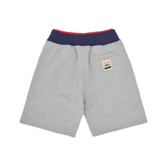 HMP DOUBLE UP SWEATSHORT [HEATHER GREY]