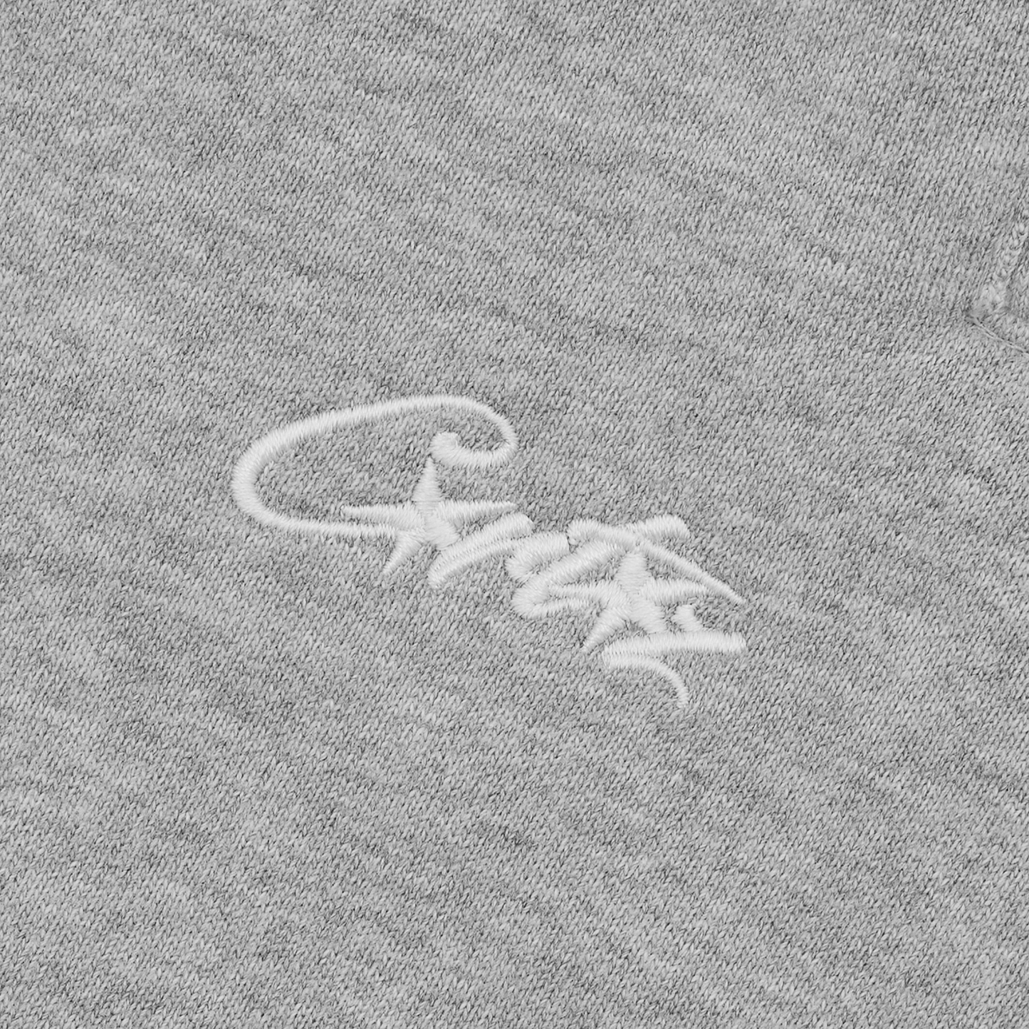 HMP DOUBLE UP SWEATSHORT [HEATHER GREY]