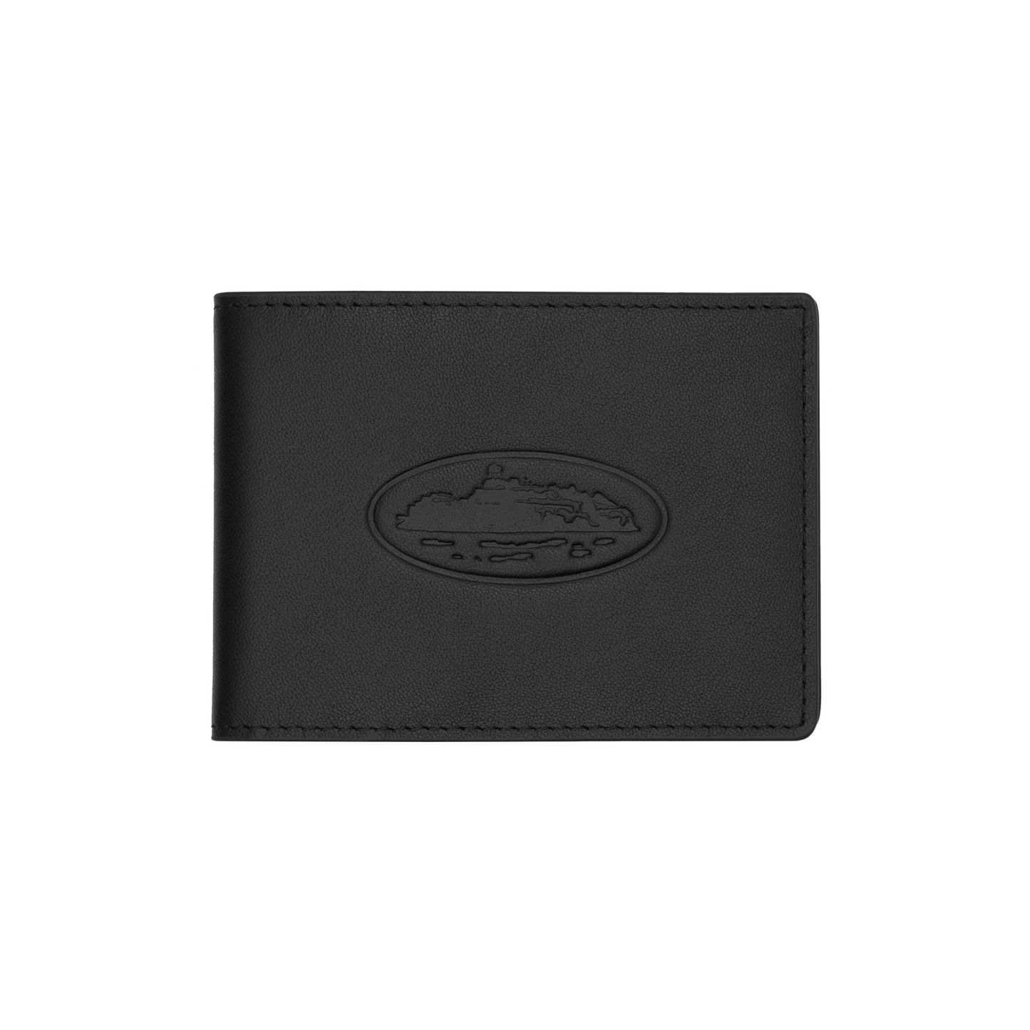 ISLAND LEATHER CARD HOLDER [BLACK]