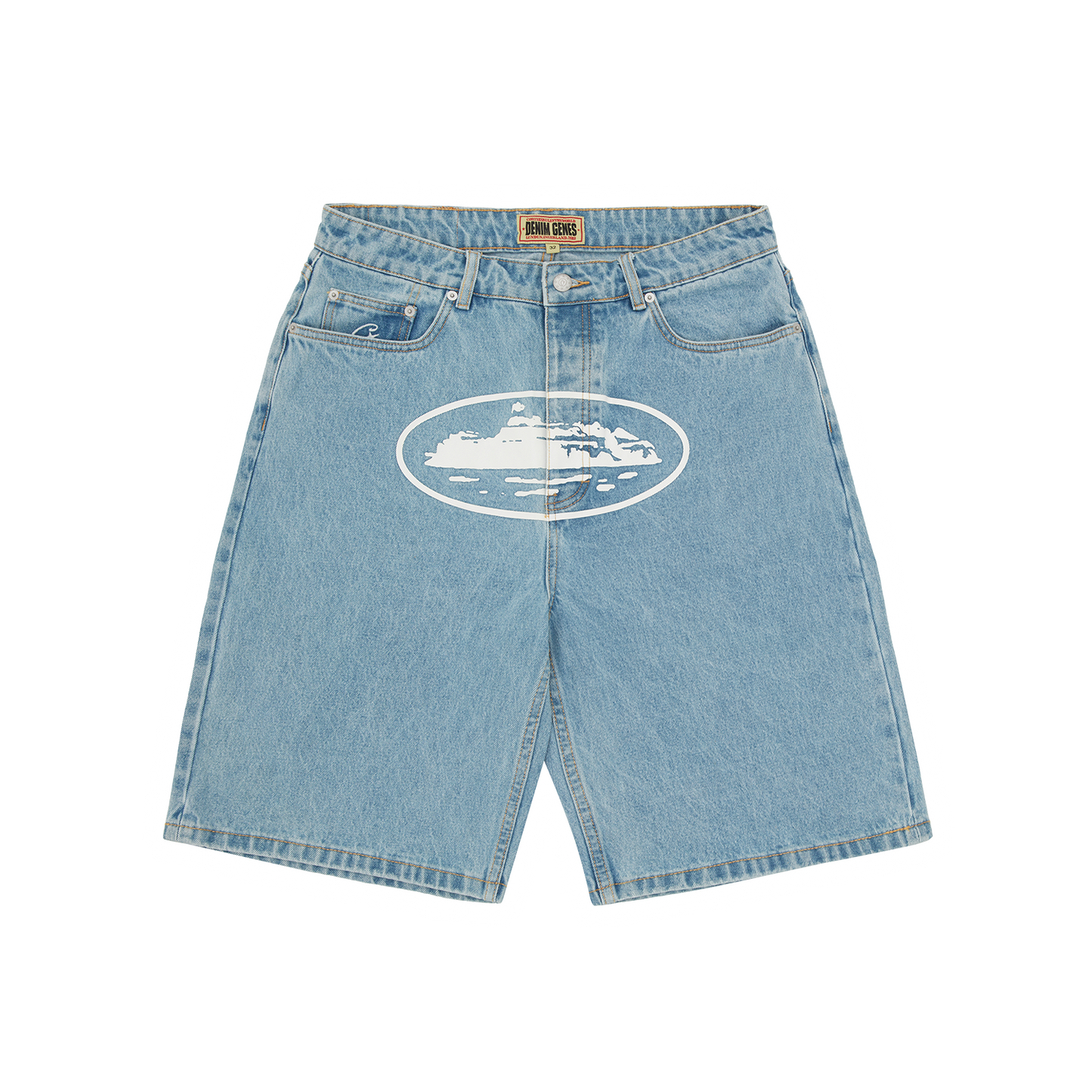 ISLAND DENIM SHORT [STONEWASH]